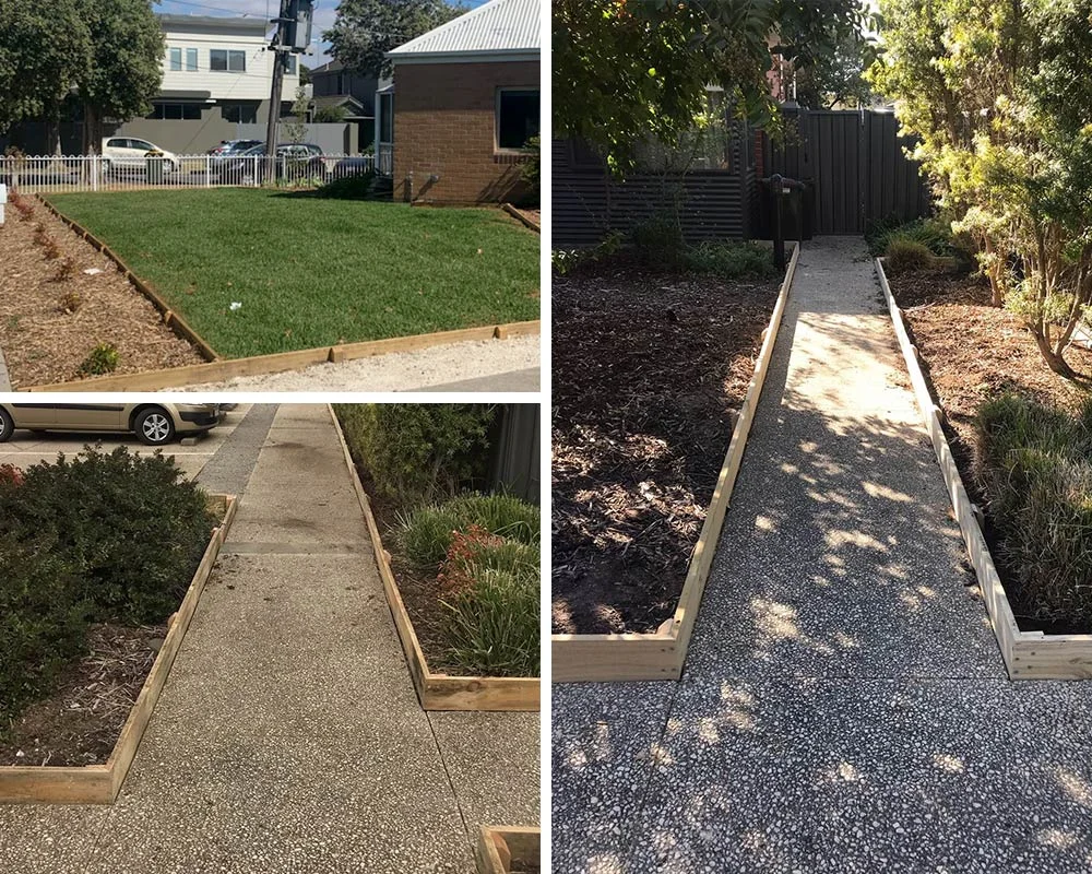 Trusted Timber Garden Edging Service